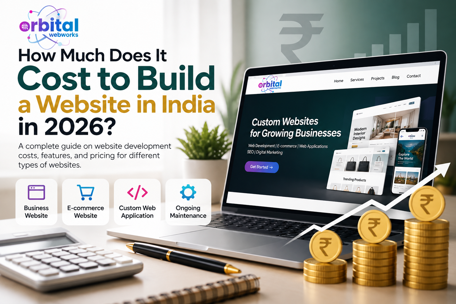 How Much Does It Cost to Build a Website in India in 2026?